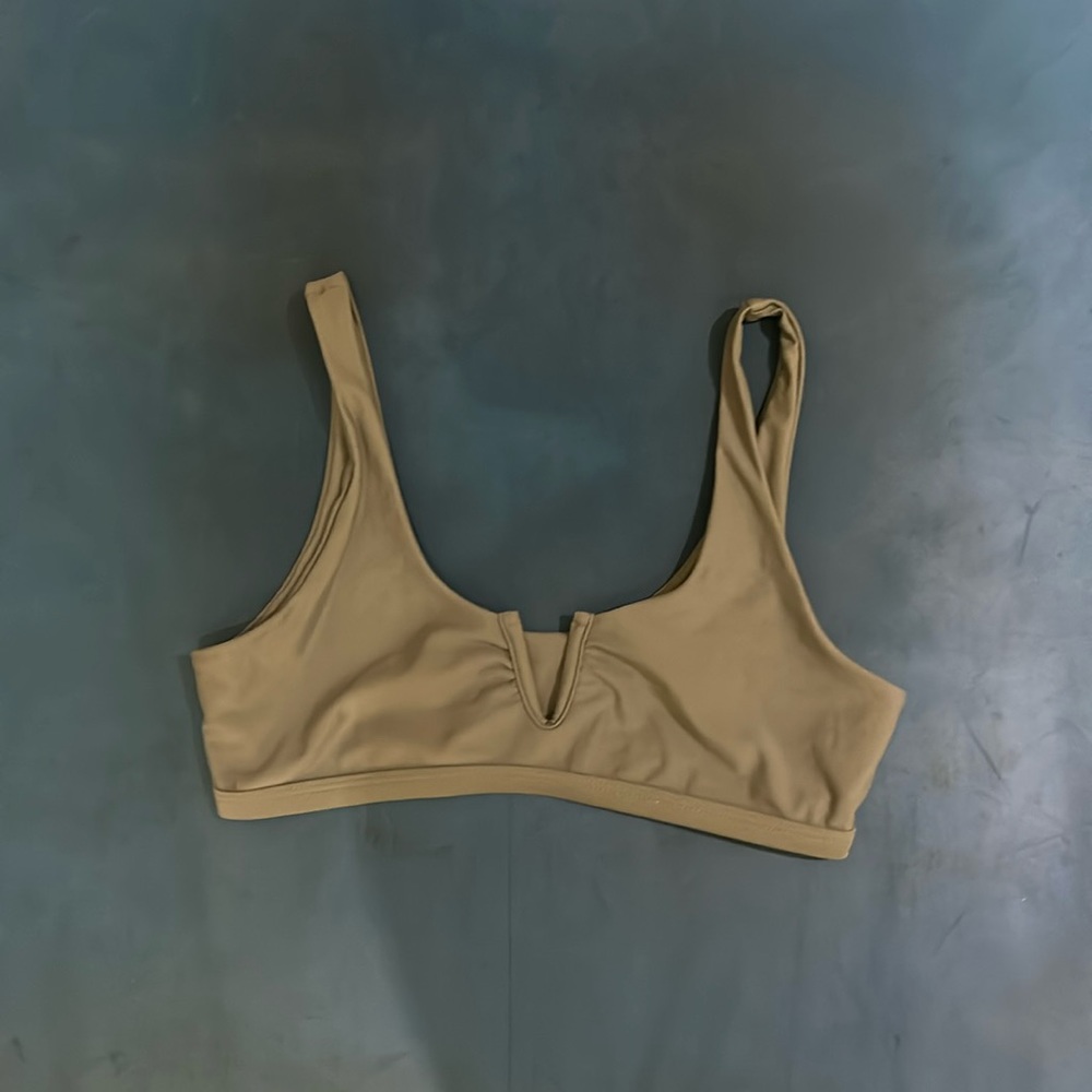 Green swim top